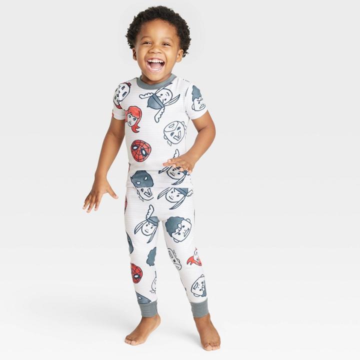 Disney Toddler Boys' Avengers 2pc Sleep Pajama