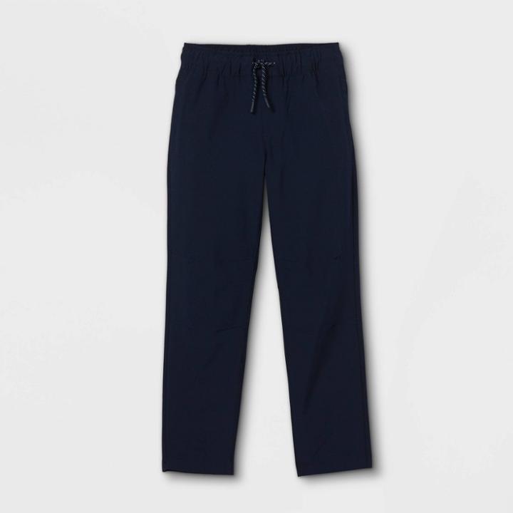 Boys' Stretch Pull-on Quick Dry Straight Fit Jogger Pants - Cat & Jack Navy