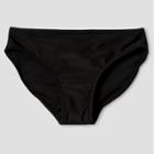 Cat & Jack Girls' Bikini Swim Bottoms Limo Black