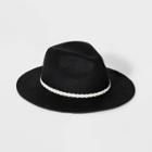 Girls' Panama Hat - Art Class Black