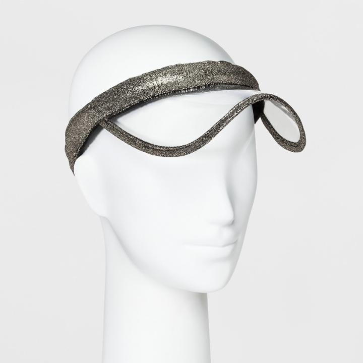 Women's Glitter Visor - Mossimo Supply Co. Black
