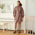Women's Long Sleeve Dress - Prologue Brown