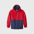 Men's Colorblock Hooded Rain Jacket - Goodfellow & Co Ruby