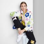 Puffer Jacket - Wild Fable White Floral