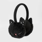 Girls' Cat Earmuff Hat - Cat & Jack Black