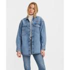 Levi's Women's Long Sleeve Dylan Relaxed Western Button-down Shirt - I'm Never Wrong Xs, I'm Never Wrong
