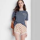 Women's Ascot + Hart Bowie Short Sleeve Graphic T-shirt - Gray Xxs