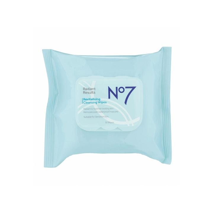 No7 Radiant Results Revitalising Cleansing Wipes