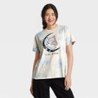 Mighty Fine Women's Night Bloomers Short Sleeve Graphic T-shirt - Blue