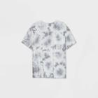 Women's Oversized Tie-dye Lounge T-shirt - Colsie Gray S, Women's,