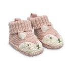 Carter's Just One You Baby Fox Knitted Slippers - Pink/red