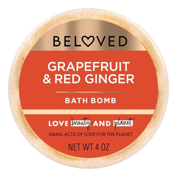 Beloved Grapefruit Oil & Red Ginger Bath Bomb