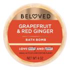 Beloved Grapefruit Oil & Red Ginger Bath Bomb