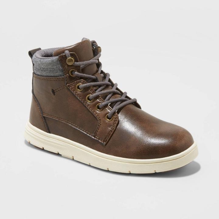 Boys' Loretto Fashion Boots - Cat & Jack Brown