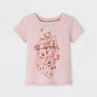 Toddler Girls' Mickey Mouse & Friends Short Sleeve Graphic T-shirt - Pink