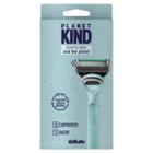 Gillette Planet Kind Men's Razor + 2 Razor Blade Refills