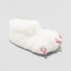 Kids' Riya Dinosaur Claw Slippers - Cat & Jack Cream