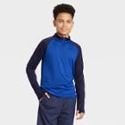 Boys' Performance 1/4 Zip Pullover - All In Motion Blue