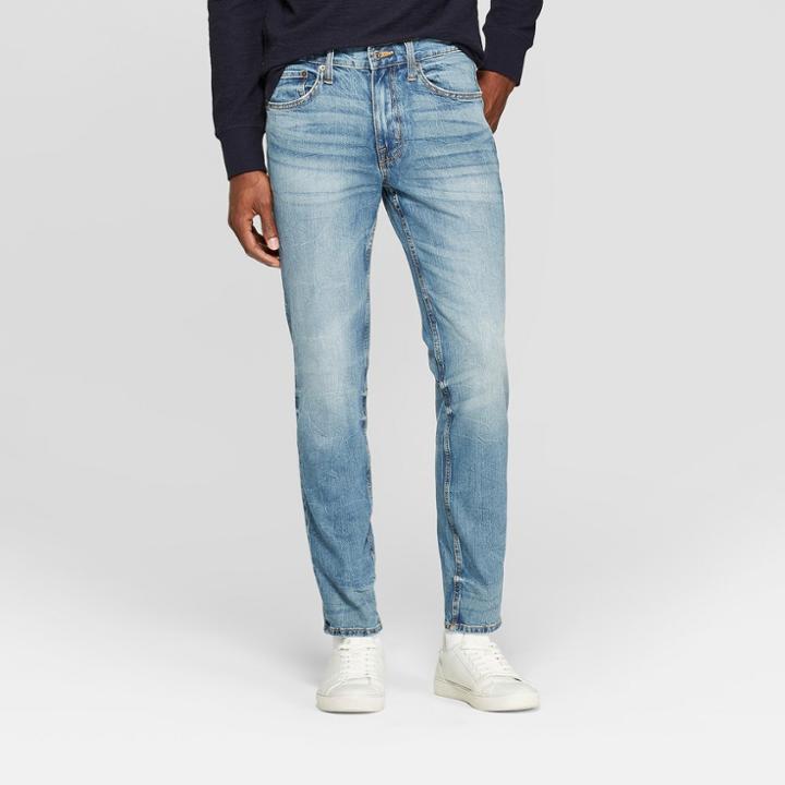 Men's Skinny Fit Jeans - Goodfellow & Co Medium Vintage Wash