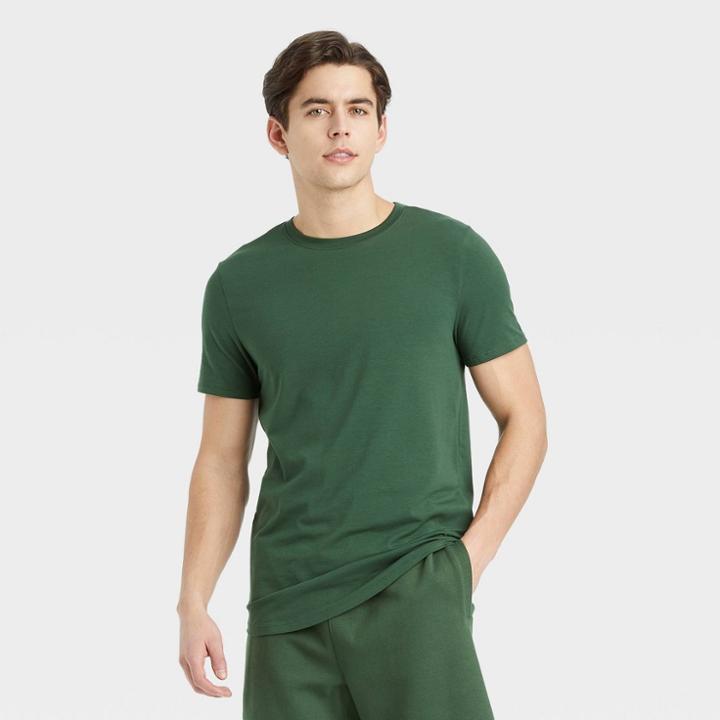 Men's Supima Cotton T-shirt - All In Motion Dark Green