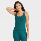 Women's U-neck Sweater Tank - Universal Thread Teal