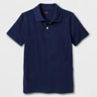 Petiteboys' Adaptive Short Sleeve Polo Shirt - Cat & Jack Navy Xl, Boy's, Blue