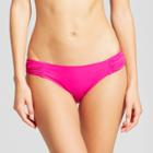 Women's Beach Hipster Bikini Bottom - Shade & Shore Hot Pink