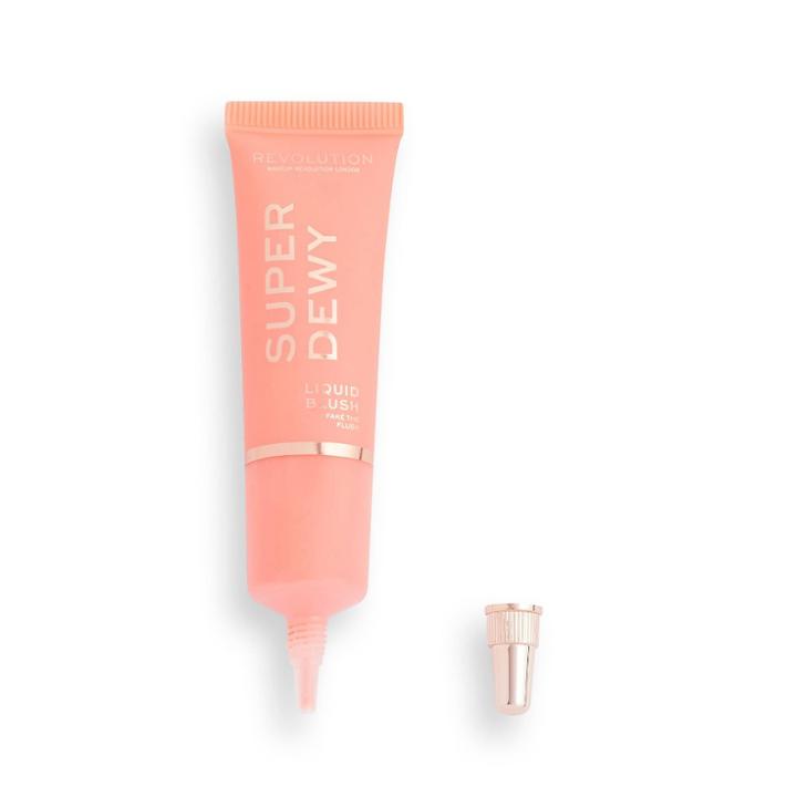 Makeup Revolution Superdewy Liquid Blusher - Fake The Flush