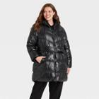 Women's Puffer Jacket - A New Day Black X