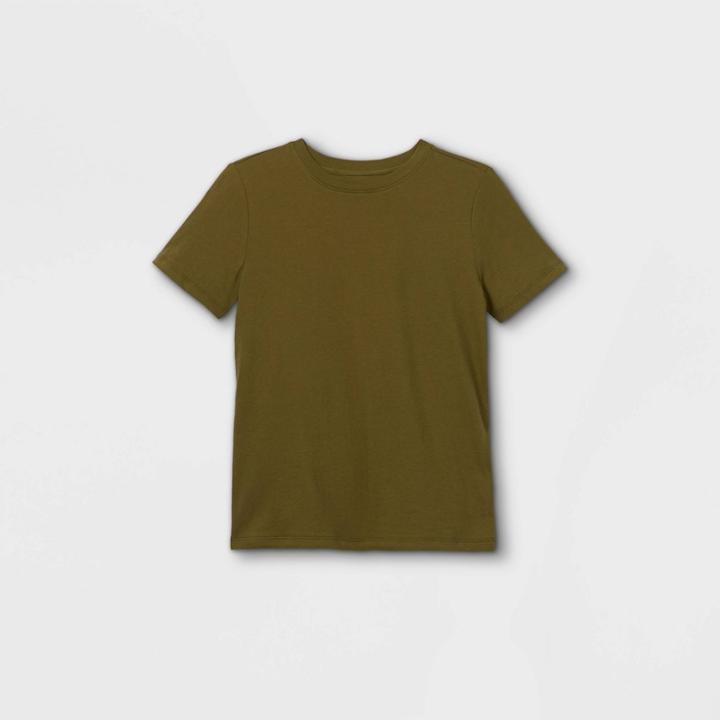 Oversizeboys' Short Sleeve T-shirt - Cat & Jack Green