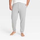 Men's Tall Regular Fit Knit Jogger Pajama Pants - Goodfellow & Co Dark Gray