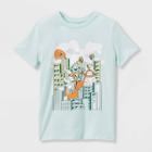 Boys' Cowboy Frog Graphic T-shirt - Cat & Jack - Turquoise