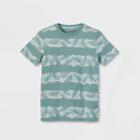 Boys' Short Sleeve Tropical Leaf Print T-shirt - Cat & Jack