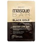 Masque Bar Peel Off Mask - Black Gold - 0.3 Fl Oz, Adult Unisex