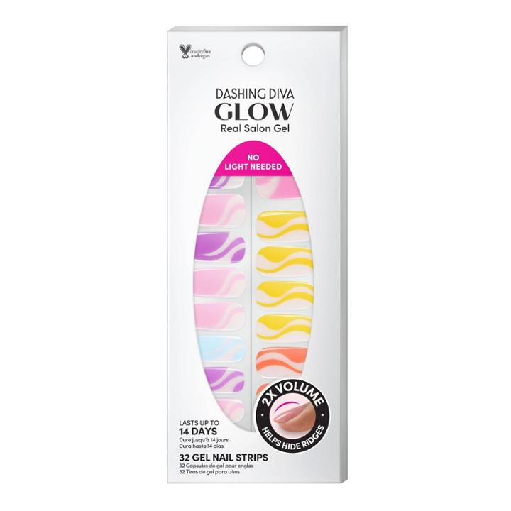 Dashing Diva Glow Nail Art Palette - Sherbet