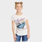 Girls' Mustang Short Sleeve Graphic T-shirt - Off White