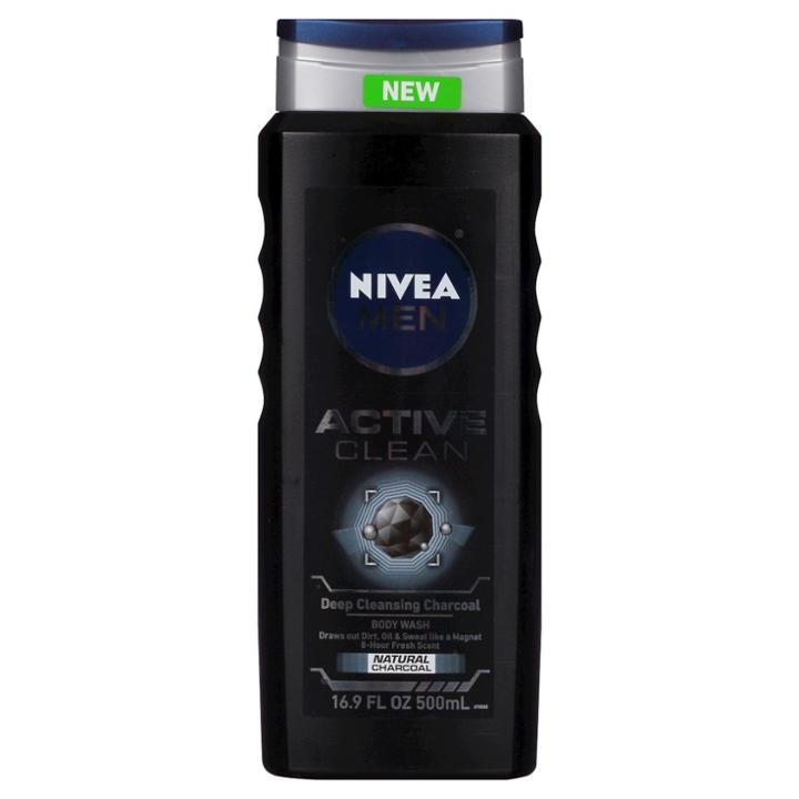 Nivea For Men Nivea Men Active Clean Body Wash