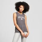 Women's Mother's Day Dog Mom Graphic Tank Top - Modern Lux (juniors') Charcoal
