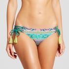 Women's Sun Coast Cheeky Bikini Bottom - Shade & Shore Blue