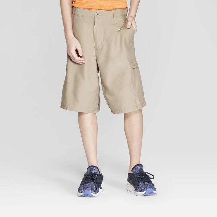 Boys' Golf Cargo Shorts - C9 Champion Khaki (green)