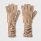 Women's Slouch Tech Touch Gloves - A New Day Oatmeal