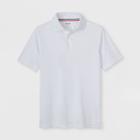French Toast Boys' Sport Uniform Polo Shirt - White