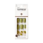 Kiss Products Impress Press-on Manicure Short Square Fake Nails - Before