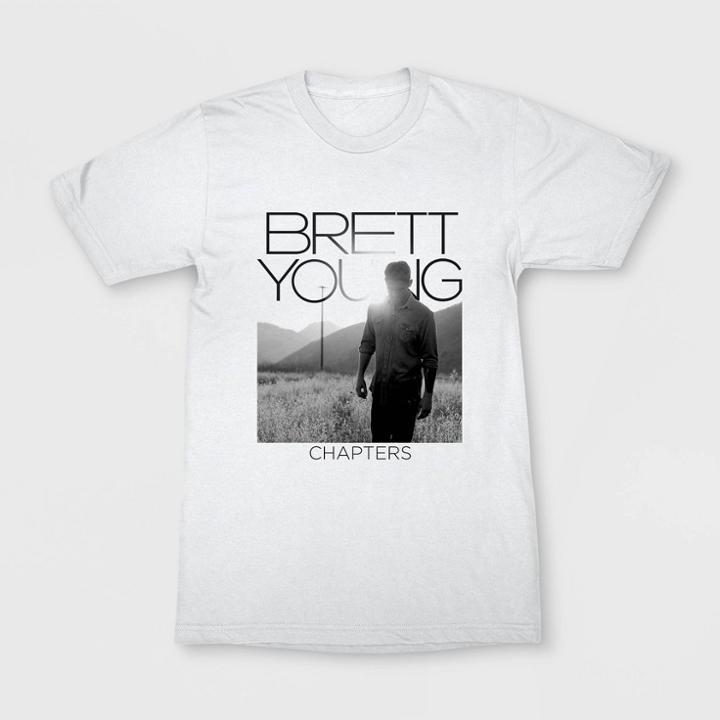 Merch Traffic Women's Brett Young Short Sleeve Graphic T-shirt - White