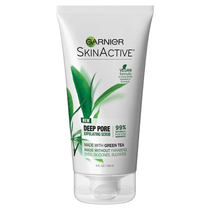 Garnier Skinactive Exfoliating Face Scrub With Green Tea - Oily