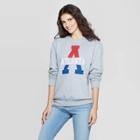 Gender Inclusive Long Sleeve Crewneck Atlanta Graphic Sweatshirt - Awake Gray