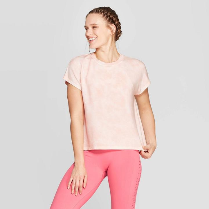 Women's Activewear T-shirt - Joylab Peach Cheek