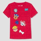 Hybrid Apparel Toddler Boys' Paw Patrol Short Sleeve T-shirt - Red