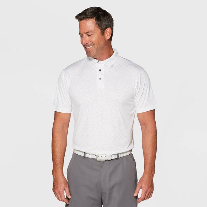 Jack Nicklaus Men's Oxford Polo Shirt - Bright White