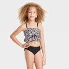 Girls' 'itty Bitty Daisy Flounce' Midkini Set - Art Class
